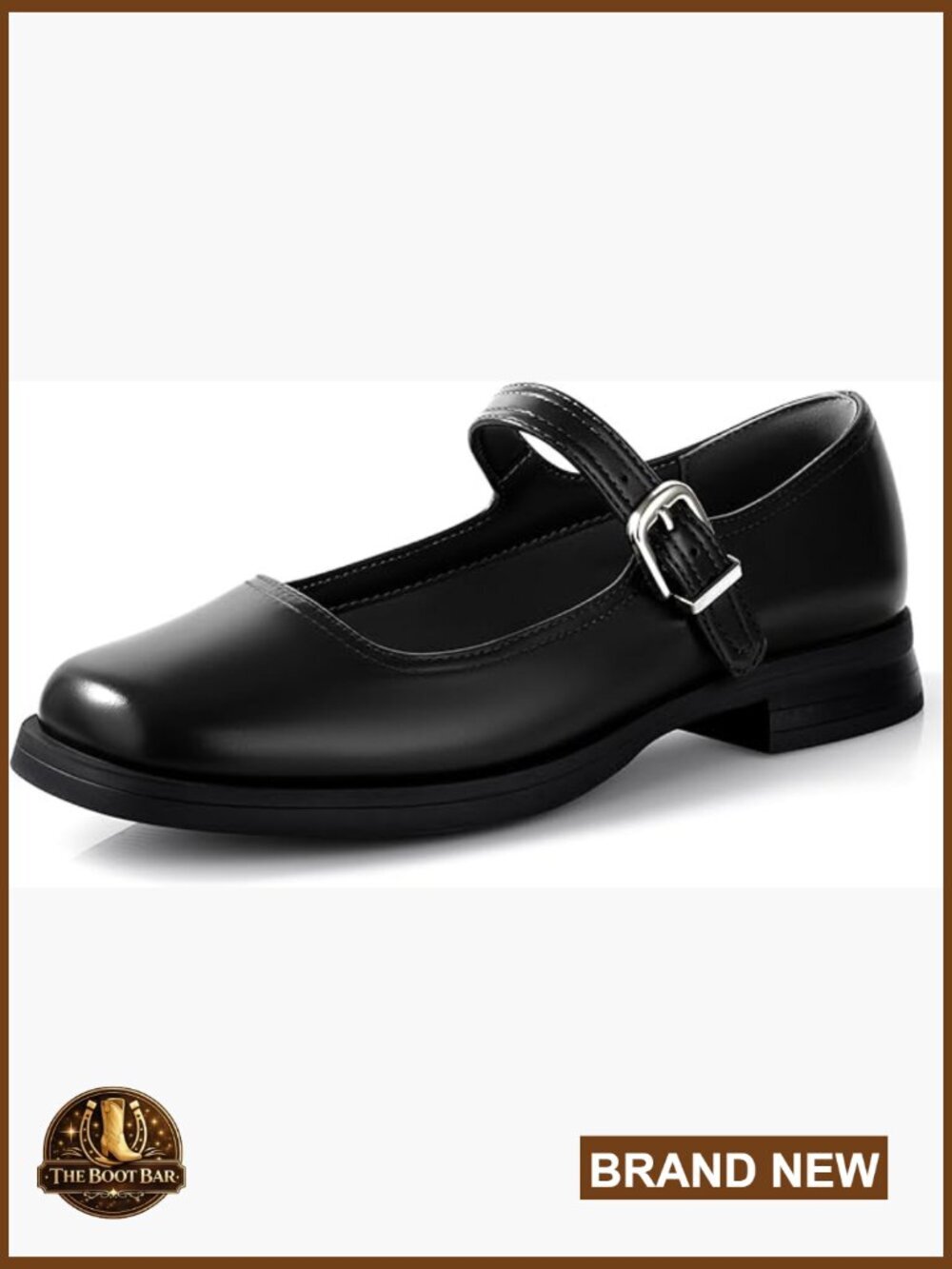 Mary Jane Dress Pumps Low Block Chunky Heel Square Toe Wedding Office Shoes